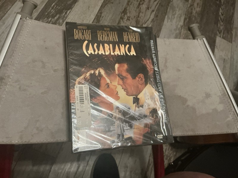 DVD Casablanca Humphrey Bogart New Never Opened