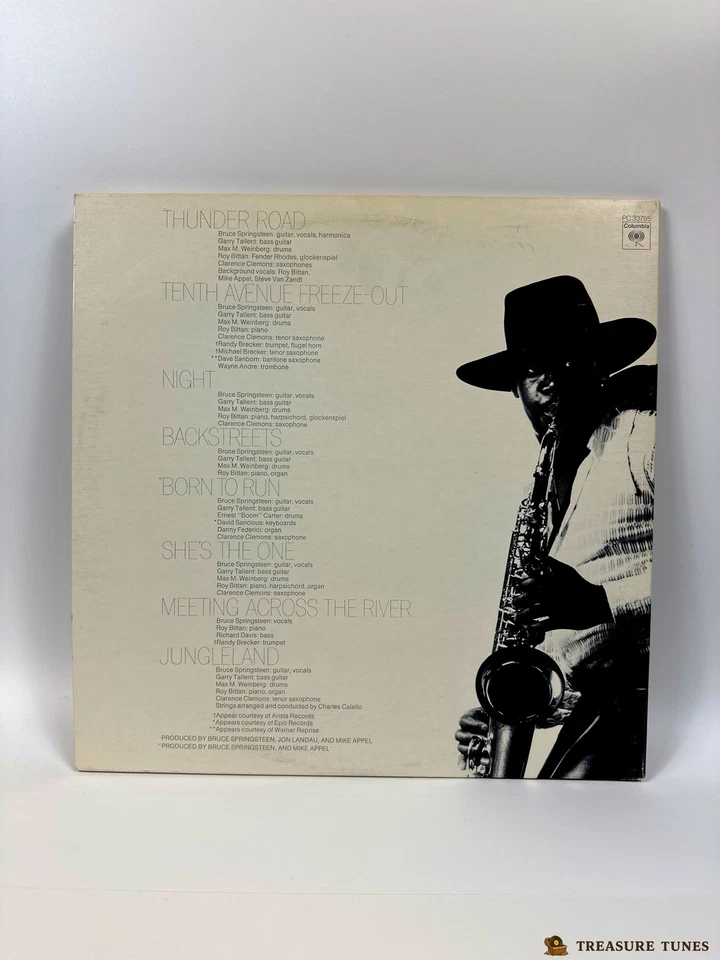 Bruce Springsteen - Born To Run Vinyl LP [1975] PC 33795 - Image 3 of 4