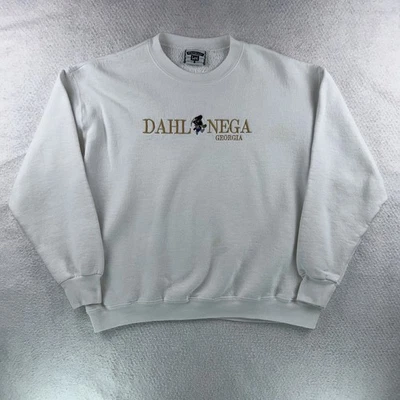 Sudadera Lee Heavyweight Para Hombres LG Manga Larga Cuello Redondo Hecha en EE. UU. Dahlonega GA - Imagen 1 de 4