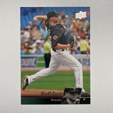 2010 Upper Deck Brett Cecil #512 Baseball Card Toronto Blue Jays Lot Of 17