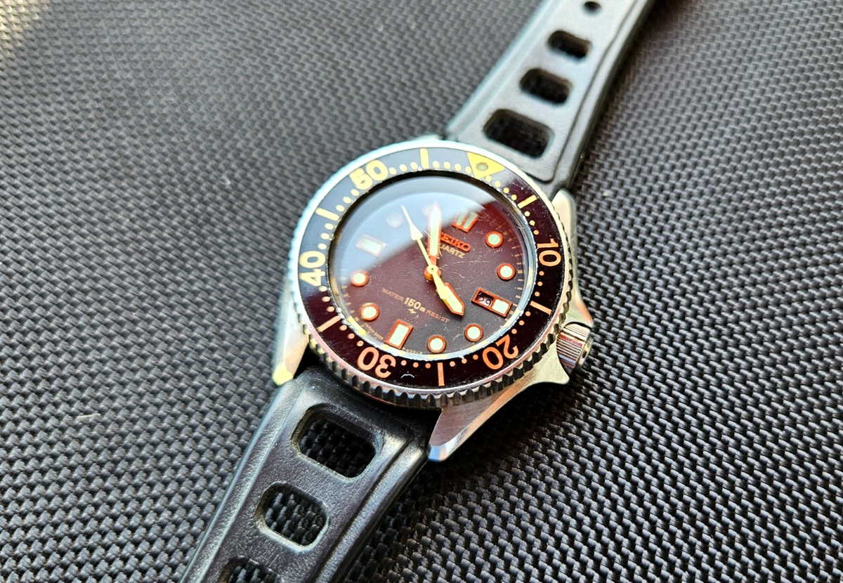 Seiko Quartz Diver WR 150m 2625-0010 vintage men/woman | eBay