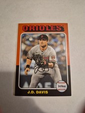 J.D. DAVIS 2024 TOPPS HERITAGE #514 FREE SHIPPING 