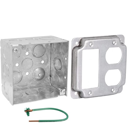 Rocker / Duplex AP-1105X Series Welded Electrical Boxes and Covers - Picture 1 of 20