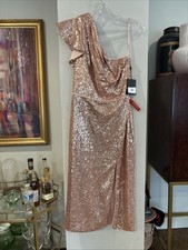Mac Duggal Blush Pink Dress 70162 Size 2 Stunning Knee Length Ships Out Fast