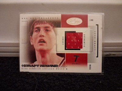 2004-05 Fleer Hot Prospects Kirk Hinrich Draft Rewind Jersey /107