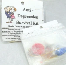 Anti Depression Gag Gift Clean Fun Supportive Original Handcrafted Friendship