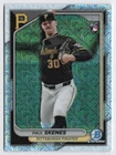 2024 Paul Skenes Rookie Card Bowman Chrome Silver Mojo Refractor #31 Pirates