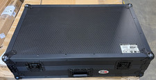 ProX XS-DDJREV5 WLTBL LED 1U Black Flight Road Case for DDJ-REV5 w Shelf