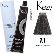 Ash Blonde Hair Dye 7.1 Natural Cool Kezy Involve Color 100ml