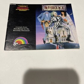 NES Beetlejuice CIB