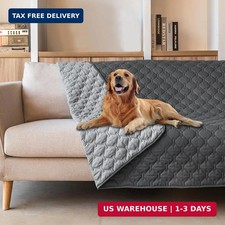 Waterproof Pet Blanket for Bed, Washable Couch Cover for Dog Cat
