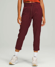 Lululemon Dance Studio Mid-Rise Cropped Pants Black Women Size 14
