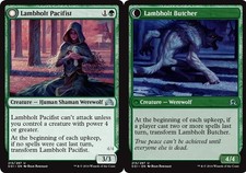 Lambholt Pacifist // Lambholt Butcher~215/297~NM~Shadows Over Innistrad~MTG