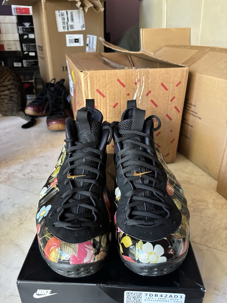 Size 10 - Nike Air Foamposite One Floral 🔥 | eBay