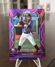2022 Panini Chronicles #12 Ryan Vilade Certified /49 Purple parallel Rockies RC
