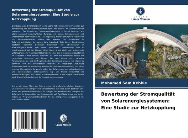 Bewertung Der StromqualitäT Von Solarenergiesystemen: Eine Studie Zur...-image