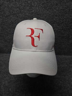 Roger Federer Foundation Hat Nike DRI-FIT Legacy 91 White Red RARE
