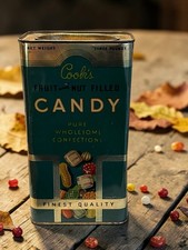 Vintage Cooks Fruit And Nut Candy 3 Pound Large Candy Confections