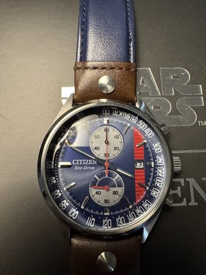 Citizen Eco Drive Star Wars Han Solo Limited Release 413/1977 AW5009-03W