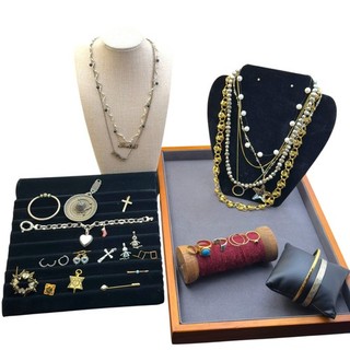 270g Vintage Sterling Silver 925 18k 14k 10k 9k Gold Filled GF Scrap Jewelry Lot