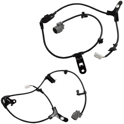 2pc ABS Wheel Speed Sensor Rear Left and Right Compatible with 2009-2019 Toyo...