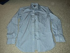 MENS BANANA REPUBLIC DRESS SHIRT M MEDIUM SLIM FIT