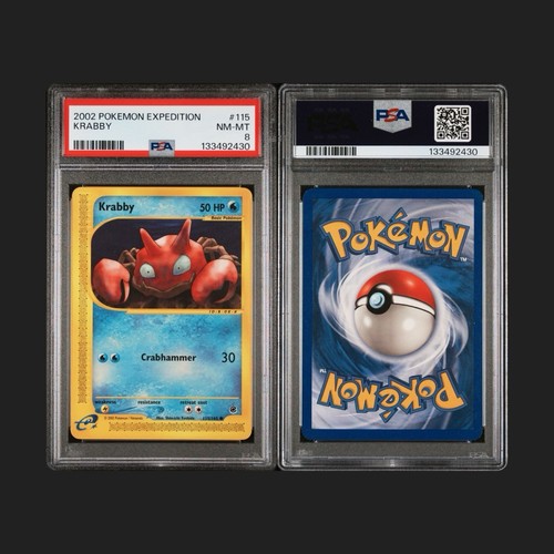 Krabby graded PSA 8 for sale on eBay