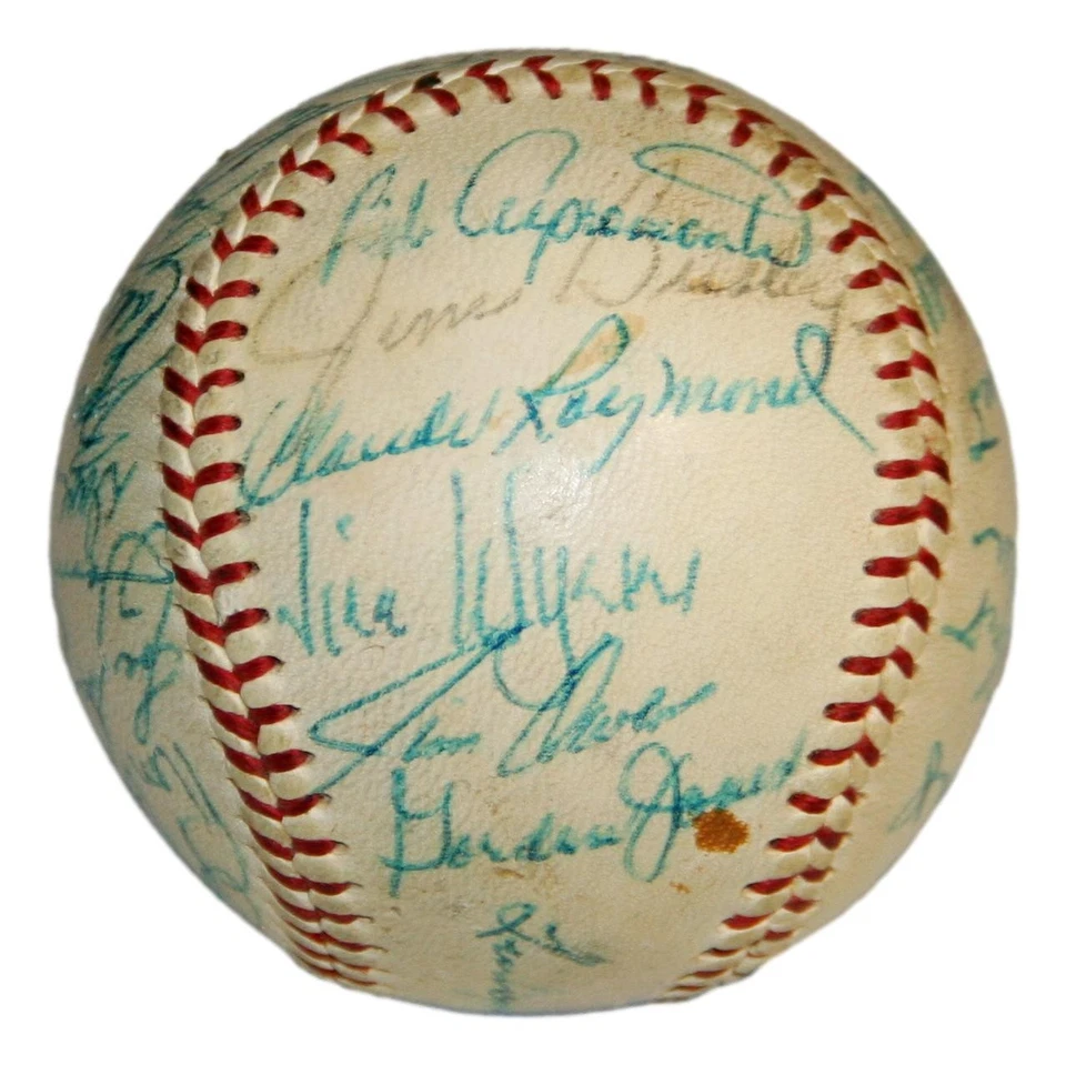1965 Houston Astros Team Signed Baseball 25 Sigs PSA/DNA Letter - Image 2 of 4