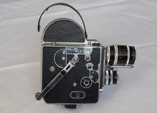 BOLEX 16mm Filmkamera mit 3 Objektiven