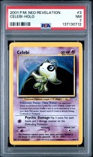 Celebi 03/64 Neo Revelation Holo PSA 7