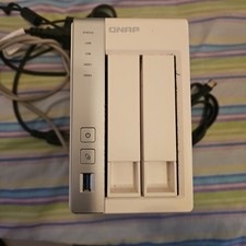 QNAP TS-231 SATA 2-BAY PERSONAL CLOUD NAS SERVER WITH POWER SUPPLY- NO HDD