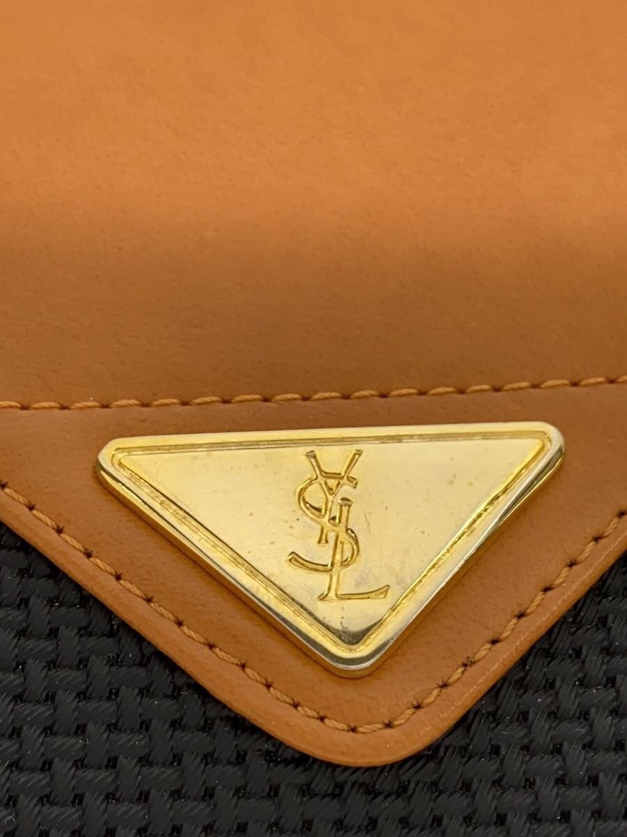 Borsa a tracolla Yves Saint Laurent in pelle marrone usata borsa a tracolla