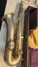 Antique Gonet et Cie Paris Saxophone 1921 Pan American Buegeleisen Jacobson NY