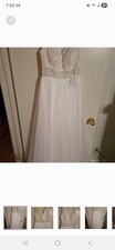 Bohemian Style Wedding Dress NEW with Tags Size Small