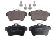 Bremsbelagsatz Scheibenbremse Hinterachse für CITROËN PEUGEOT DS C4 II