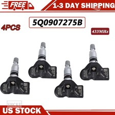 4pc Tpms Tire Pressure Sensors For Porsche Audi Mclaren Vw 5q0907275b 433mhz 4pc Tpms Tire Pressure Sensors For Porsche Audi Mclaren Vw 5q0907275b 433mhz