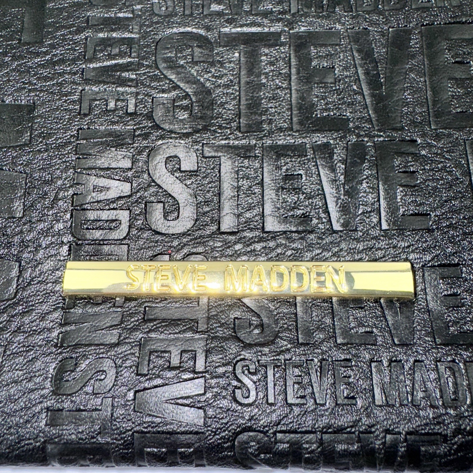 Steve Madden Btrell Double Zip Monogram Black Wri… - image 2