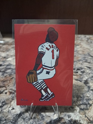 #ad Ozzie Smith St. Louis Cardinals $4.00