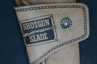 1960S SHOTGUN SLADE CHILDS LEATHER COWBOY TOY CAP GUN HOLSTER W TEXAN JR CAP GUN — photo 4