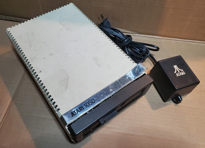 Atari 1050 Disk Drive Powers On No with Power Adaptor Cord