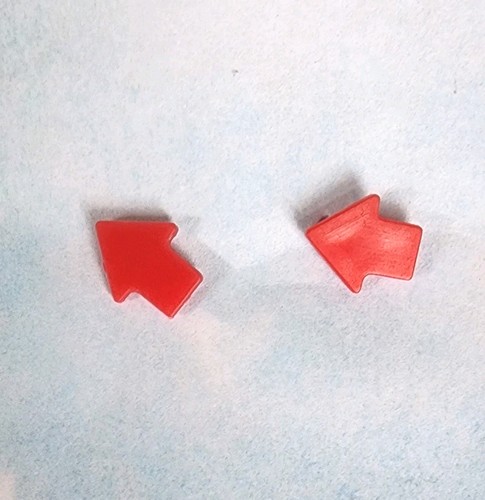 BARBIE DOLL MAXIE RED ARROW EARRINGS #6