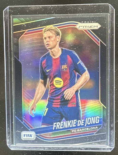 2025-26 Panini Prizm FIFA Frenkie de Jong Black Prizm #1/1 Barcelona