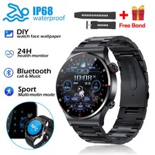 Smart Watch Bluetooth NFC for Men Blood Oxygen Heart Rate Sports Fitness Tracker