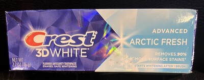 Crest 3D White Arctic Fresh Fluoride Anticavity Toothpaste 2.7 oz