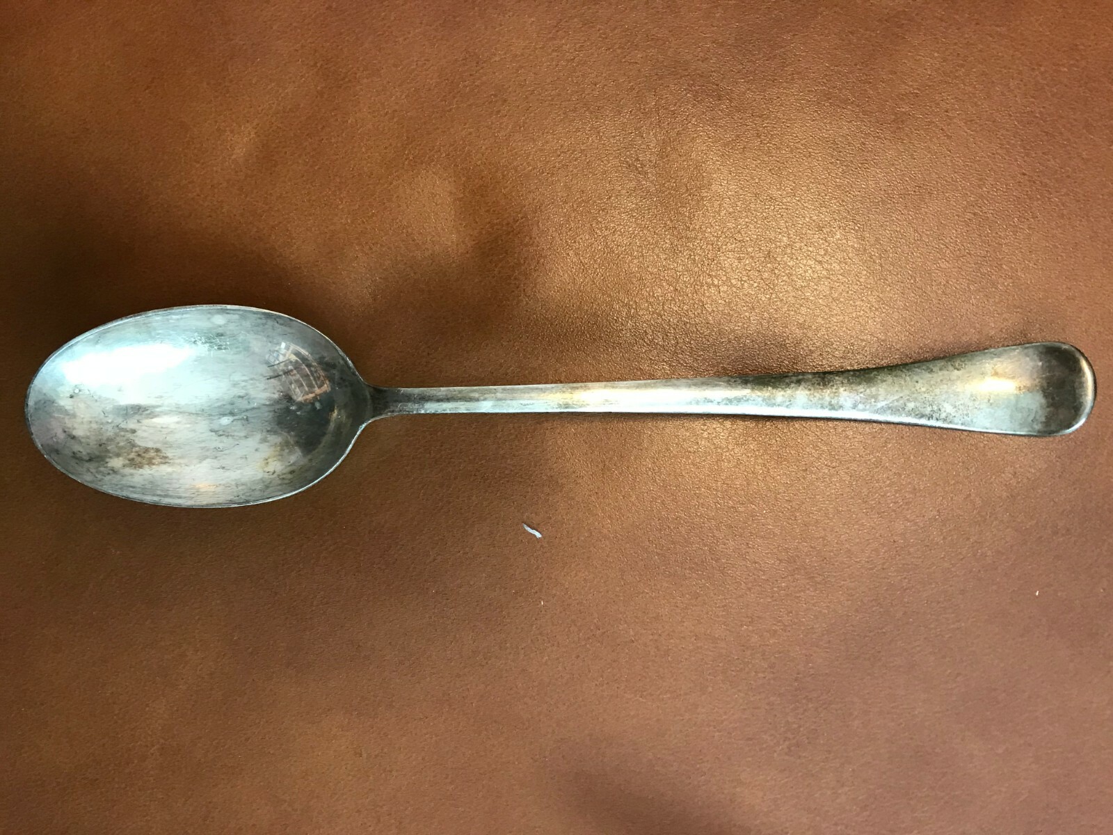 Antique Gerity Serving Spoon Set and Candle Snuffer G48 Silver Plated