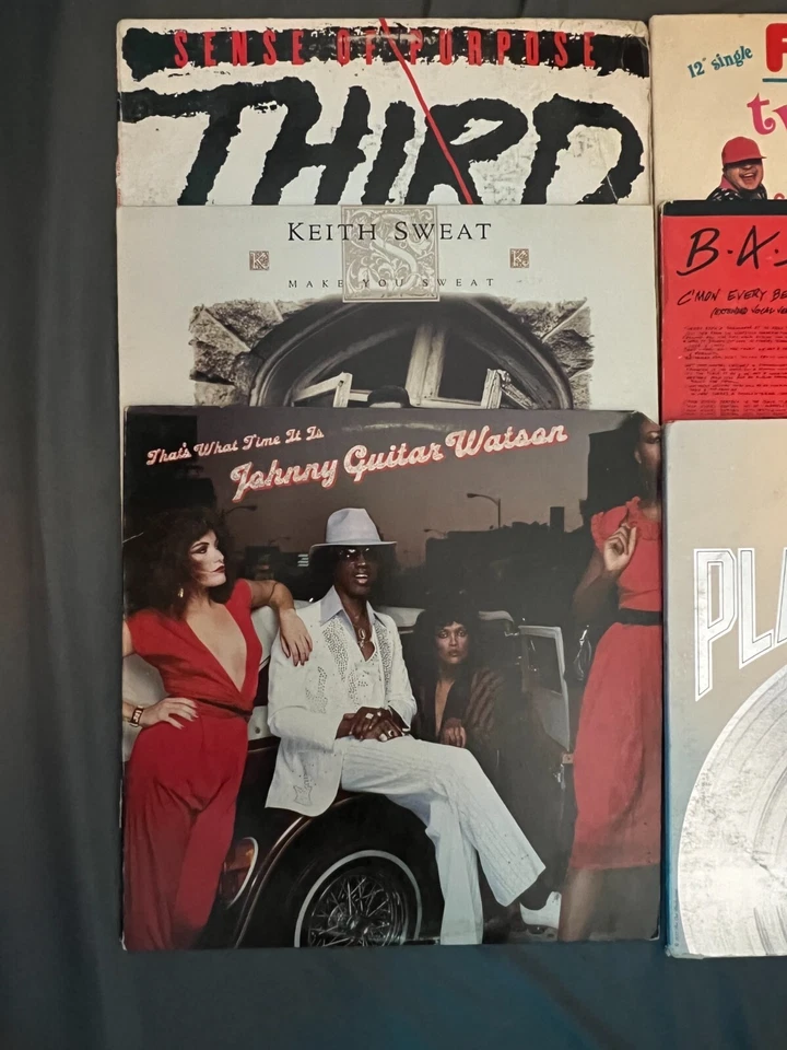 Vinyl LP Lot of 11 Funk, R&B, Soul, Rock, Dance, Pop, Reggae, 70s, 80s Foto 2 de 4