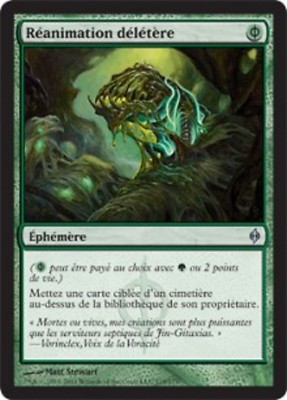 MRM FRANCAIS Schädliche Reanimation La Nouvelle Phyrexia MTG magic NPH