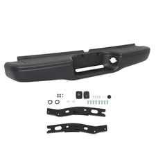 Steel Rear Step Bumper Assembly For Toyota Tacoma Truck 1995-2004 Black