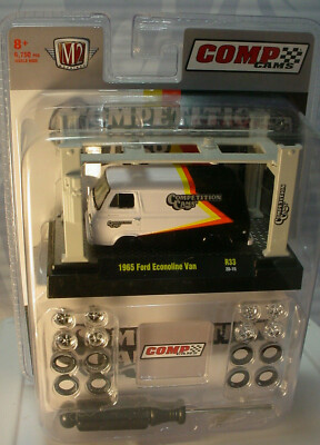 M2 MACHINES Model-Kit COMP CAMS 1965 FORD ECONOLINE VAN  white/black R33 20-15 