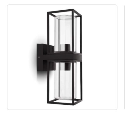 LUTEC 2-Light Bronze Outdoor Up and Down Sconce Wall Light | eBay